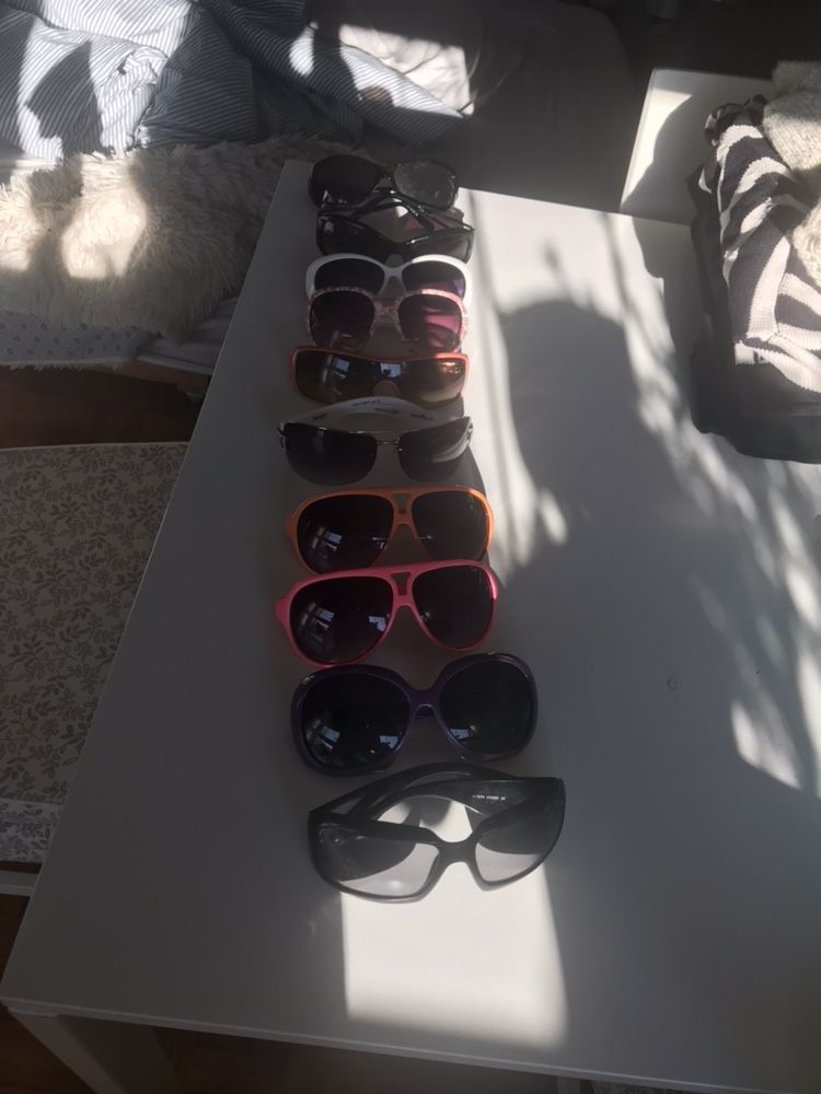 Okulary słoneczne zestaw