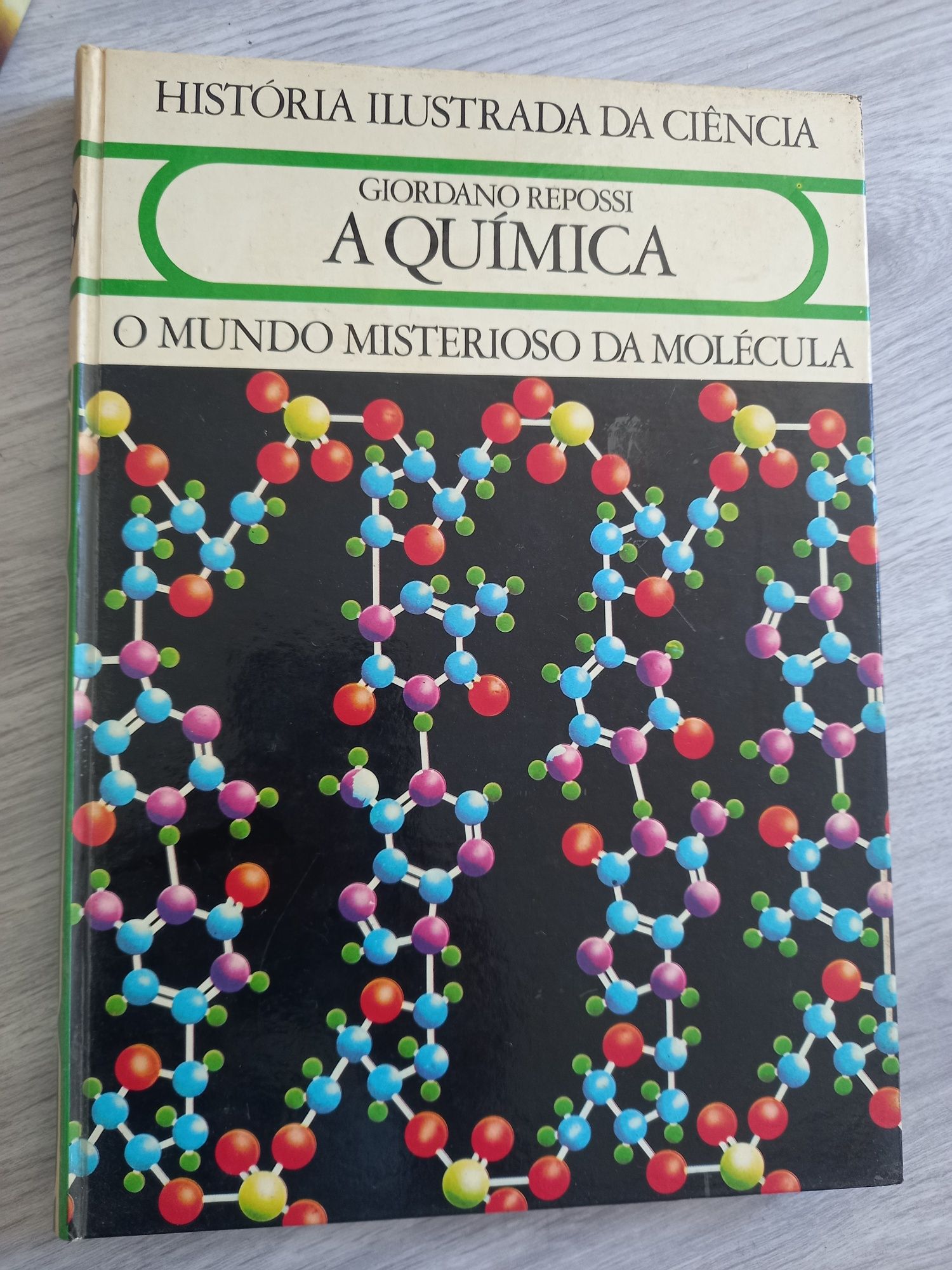 Livros. História Ilustrada da Ciência. Anos 80.