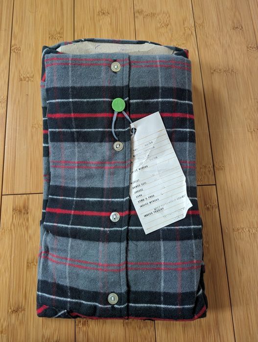 Koszula męska wólczanka L 40/182 vintage PRL