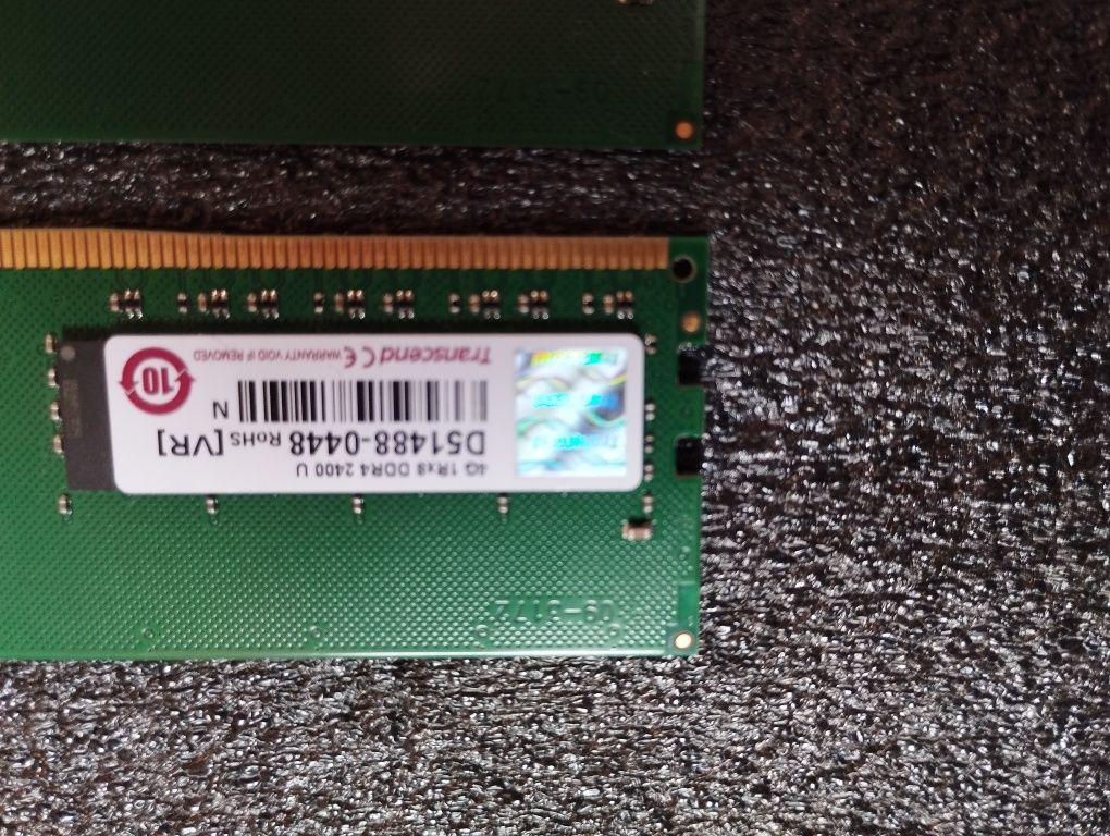 Athlon 3000G 3,5Gh + кулер, Transcend DDR4 2400U 8Gb