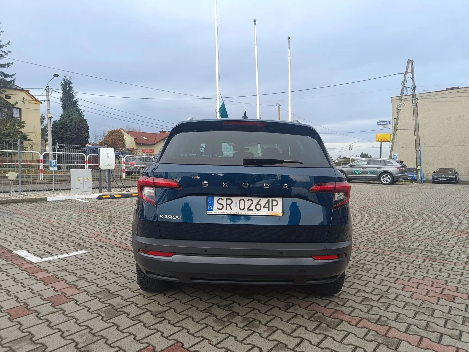 Skoda Karoq Krajowy, 1 właściciel, serwisowany w ASO, wersja Style, Margo Rybnik