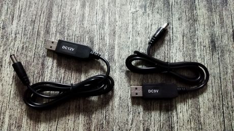9V 12V Кабель для роутера USB - DC 12V 9V DC 5,5x2,1mm