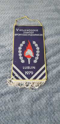 proporczyk V Wojewódzkie Zawody Sportowo-Pożarnicze Lublin 1979