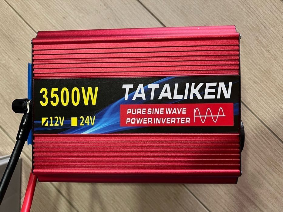 Инвертор 12В - 220В  3000w чистый синус