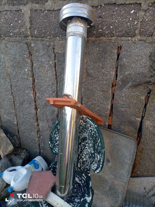 chaminé inox sem ferrugem