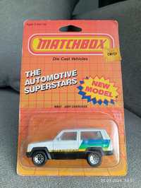 Matchbox Jeep Cherokee Made in Macau stan bdb