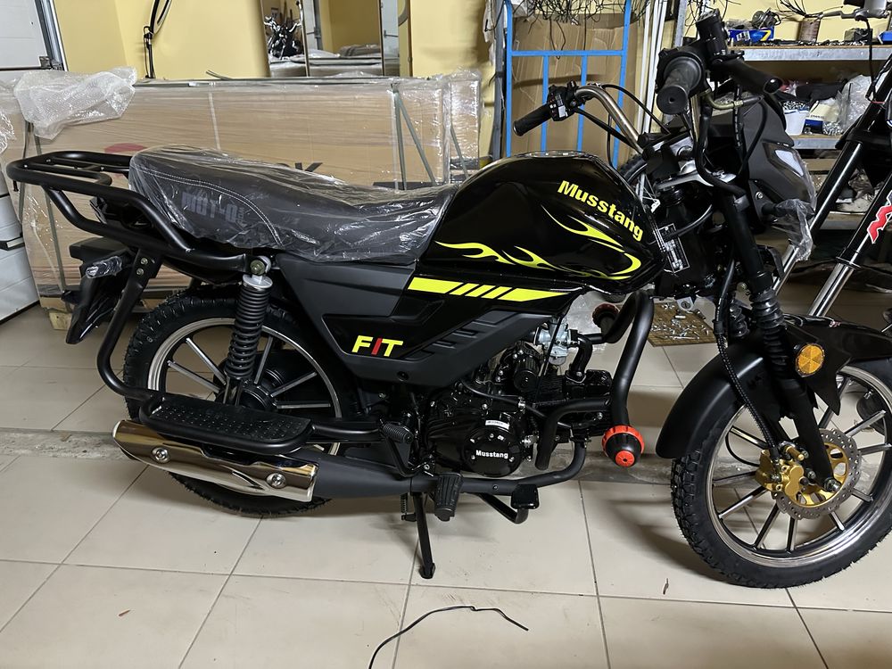 Мопед MUSSTANG ALFA FIT2 MT 125-8 альфа 2025 мустанг фіт