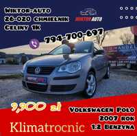 VW Polo*2007 rok*1,2 B*Klimatronic*Godna uwagi*Po opłatach*