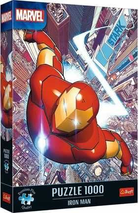 Nowe  Puzzle TREFL "Iron Man" 1000 el. Premium Plus nieotwierane