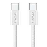 AWEI kabel CL-219T USB-C na USB-C60W biały/white iPhone 15