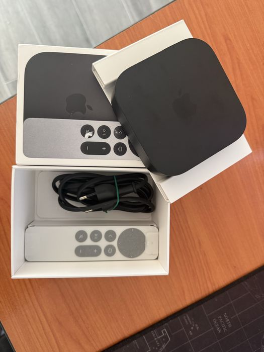 Apple TV 4K 128GB Nova na caixa