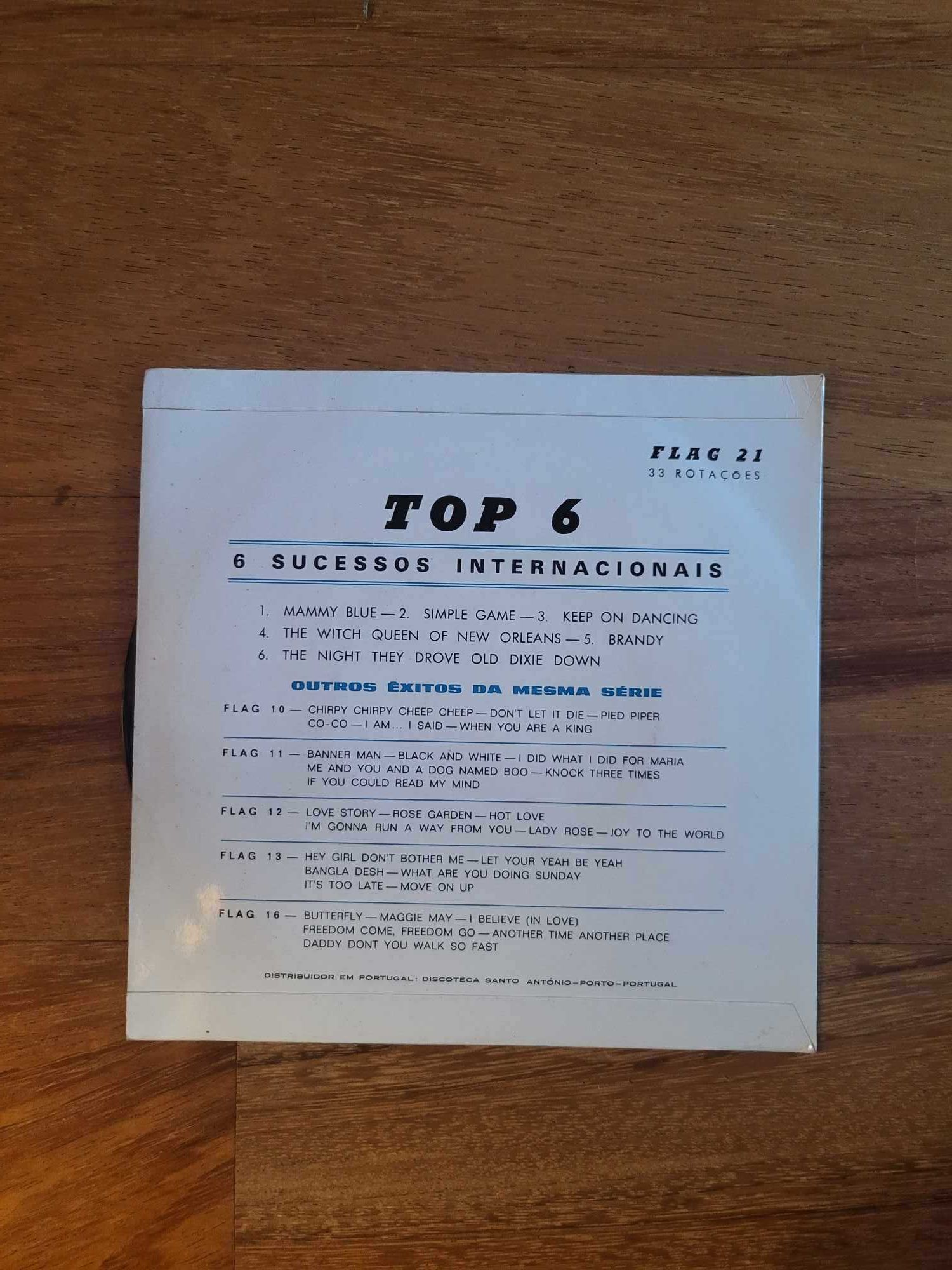 Disco Vinil | "Mammy Blue - Top 6"