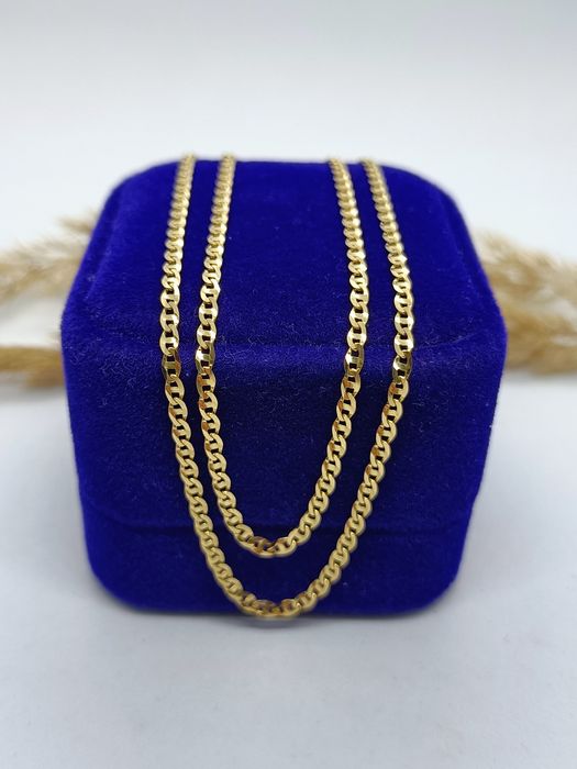 Łańcuszek ze złota, złoto pr 585, marino