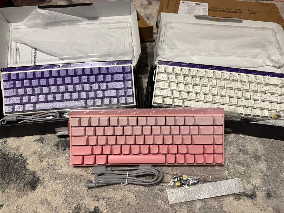 Ігрова механічна клавіатура Aula Hero 68 HE з магнітними перемикачами