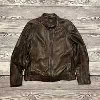 Кожаная куртка Gipsy by Mauritius Brown Leather Jacket