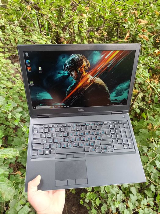 6 ядер, Ігровий ноутбук DELL (i7 8750H/16gb/512gb/Nvidia Р1000 4GB)