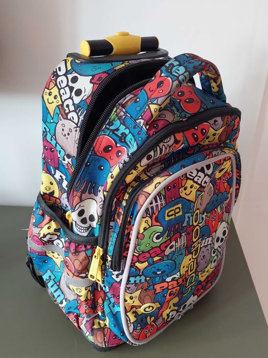 Plecak na kółkach Coolpack Junior Rockets – stan bardzo dobry/idealny