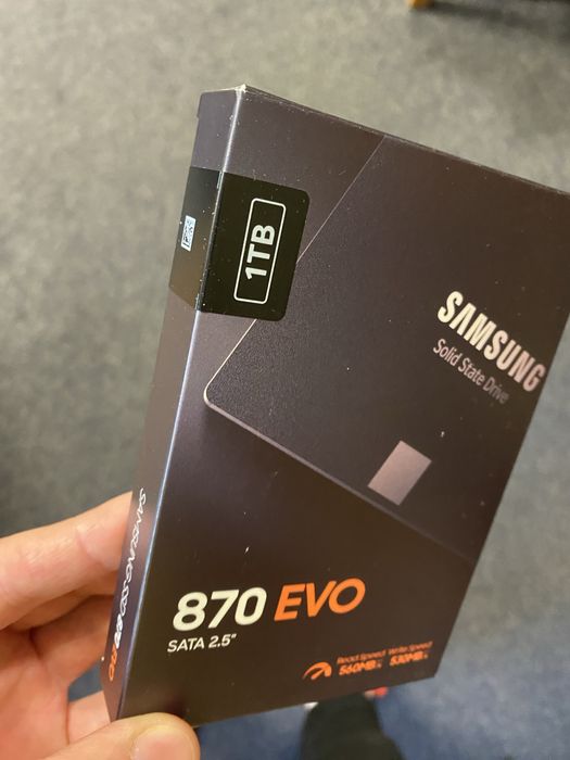 Dysk SSD SATA 2.5 Samsung Evo 870 1 Tb nowy, zapakowany