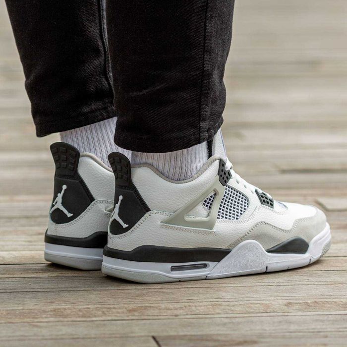 Кросівки Air Jordan Retro 4 Military 36-45 (Оплата при отриманні)