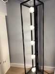 Lampa czarna metalowa loftowa