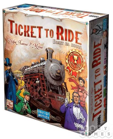 НОВАЯ Настольная игра "Ticket to Ride: Америка" оригинал запечатанная