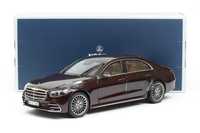 Mercedes-Benz S Class W223 AMG Line Red Norev 1:18