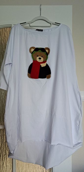 Tunika z kolorowym  misiem