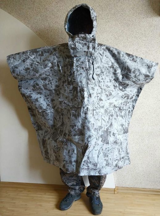 Тактичний плащ дощовик