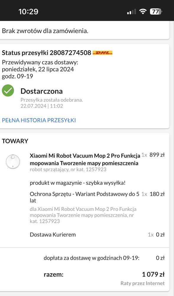 Robot xiaomi mi robot vacuum 2 pro