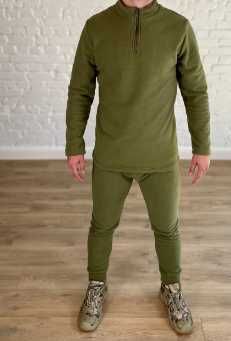 Тактический комплект с флисовым термобельем ЗСК Вафелька