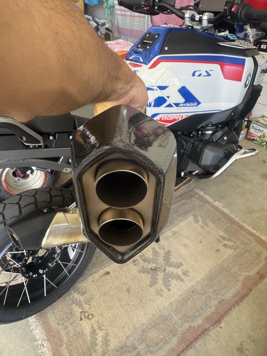 Bmw gs 1300 ponteira replica akrapovic