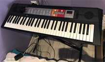 Keyboard Yamaha PSR F50 i stojak regulowany Athletic organy klawisze