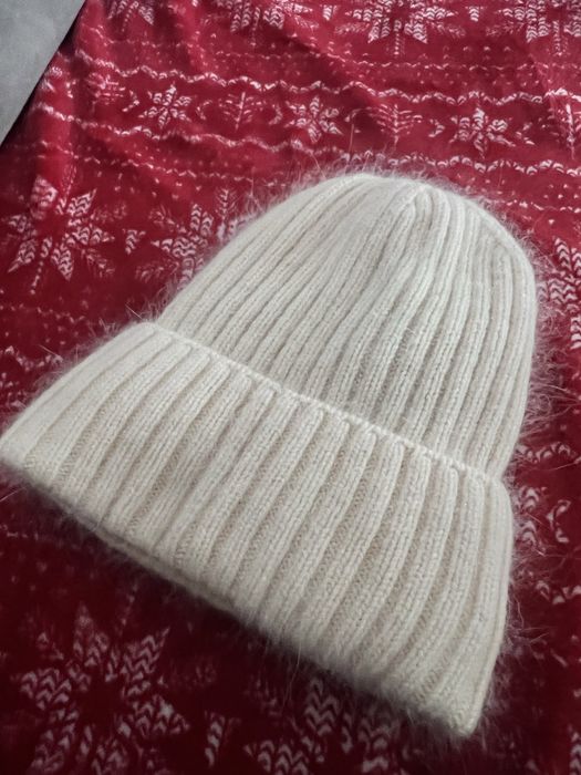 Шапка зимова ангорка