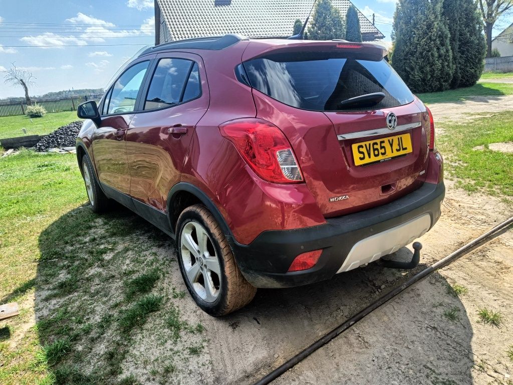 Karoseria Opel Mokka I A 12-19 Bordowy GCS Maska Zderzak Błotnik Drzwi
