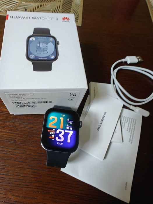 Zegarek Huawei watch fit 3 - smartwatch