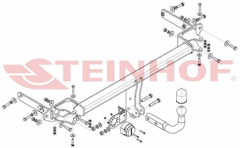 HAK HOLOWNICZY + Moduł 7P do Kia Stinger od 2017