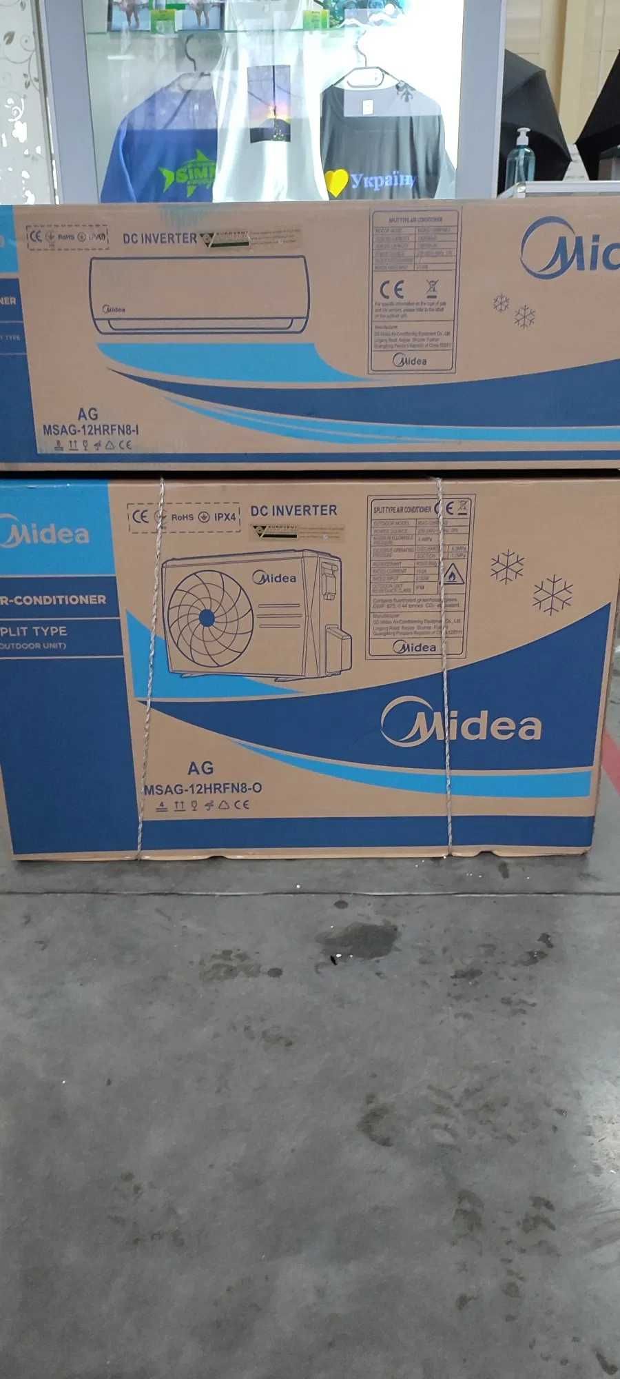 Кондиционеры MIDEA INVERTER до -25°C R32 Wi-Fi Серии «XTreme» Монтаж!