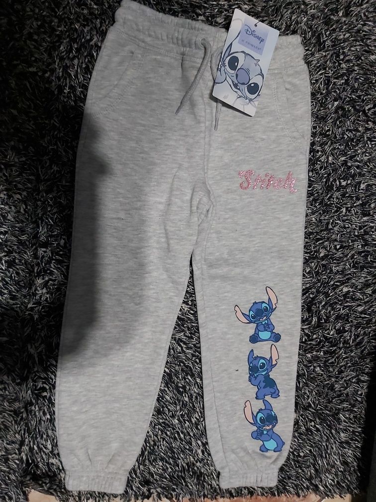 Spodnie dresowe dziewczęce Stitch 98/104