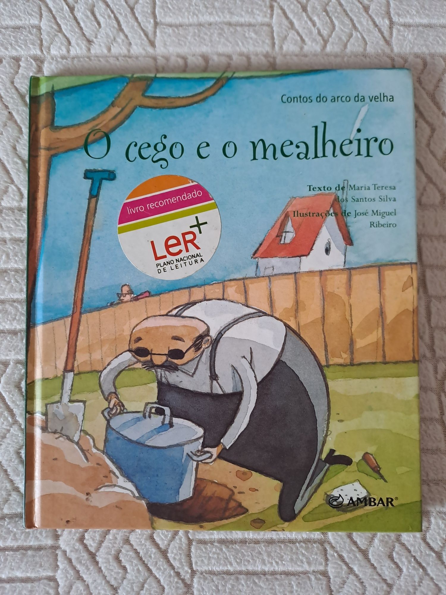 Livro " O cego e o mealheiro "