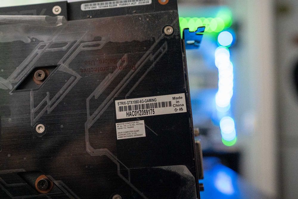 Geforce 1060 6Gb ASUS STRIX