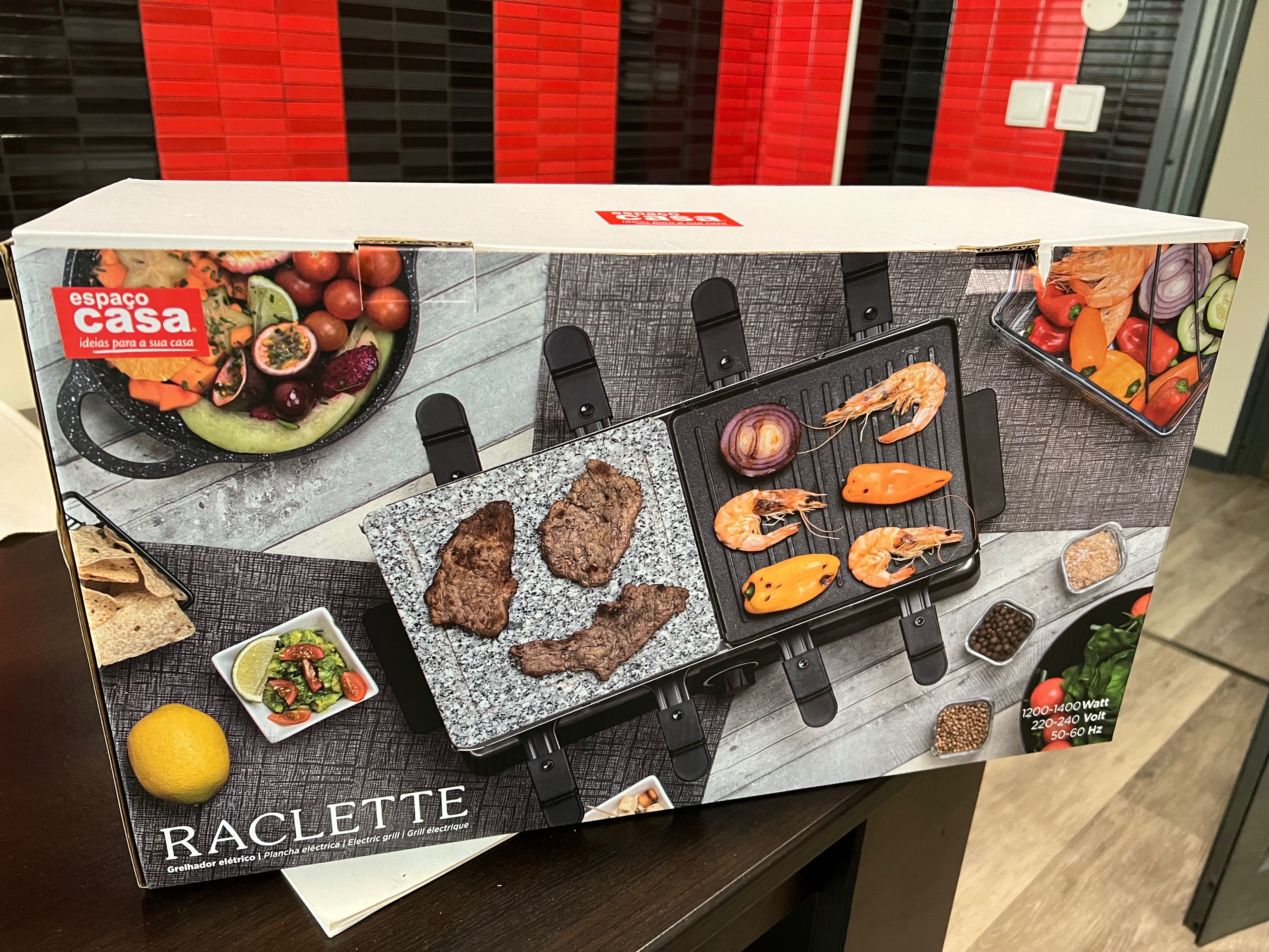 Raclette - grelhador eléctrico nova