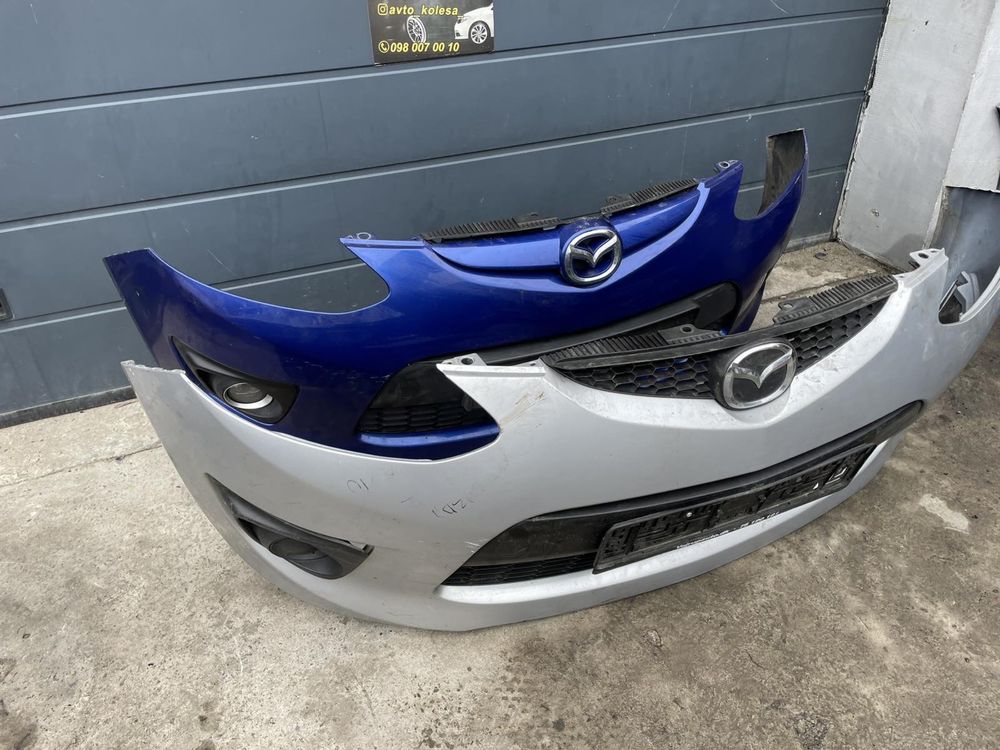Бампер Мазда 2 Mazda 2 2007-2011