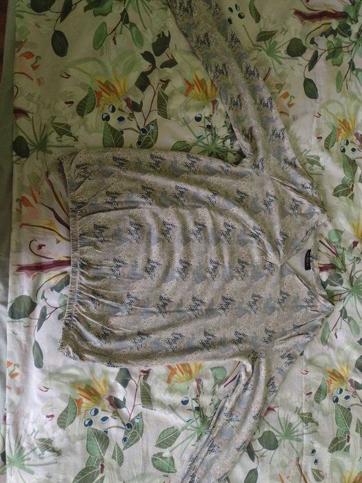 Bluzka z długim rękawem na gumce