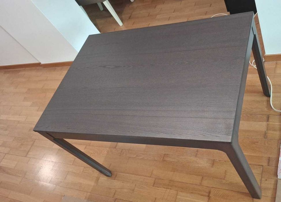 Mesa extensível IKEA 80 x 70 e aberta 120 x 70 cm