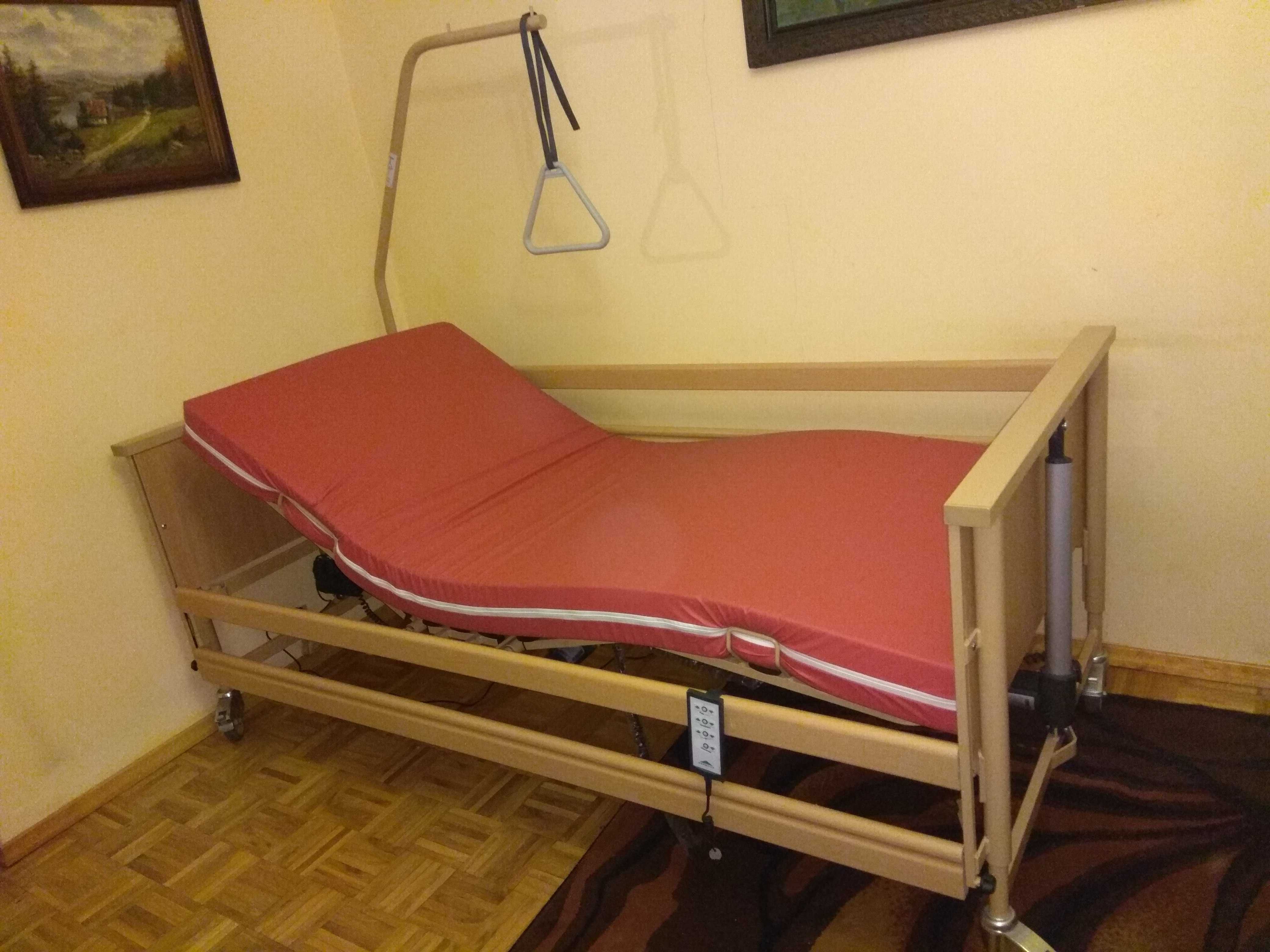 Łóżko rehabilitacyjne z materacem 130 zł za miesiąc