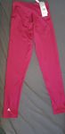 Legginsy Adidas 36 nowe bordowe