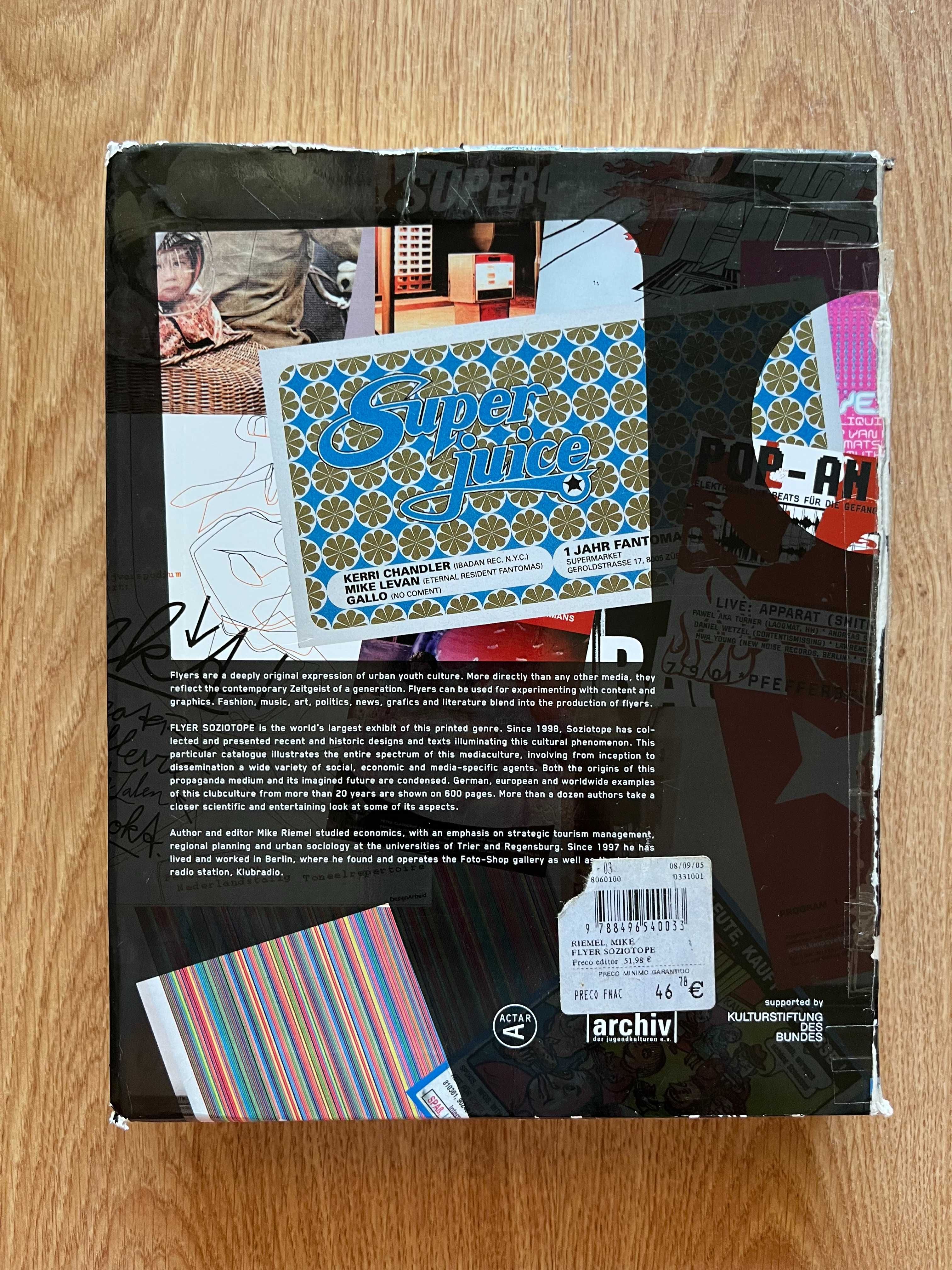 "FlyerSoziotope, topographie of a media phenomenon"- Mike Riemel