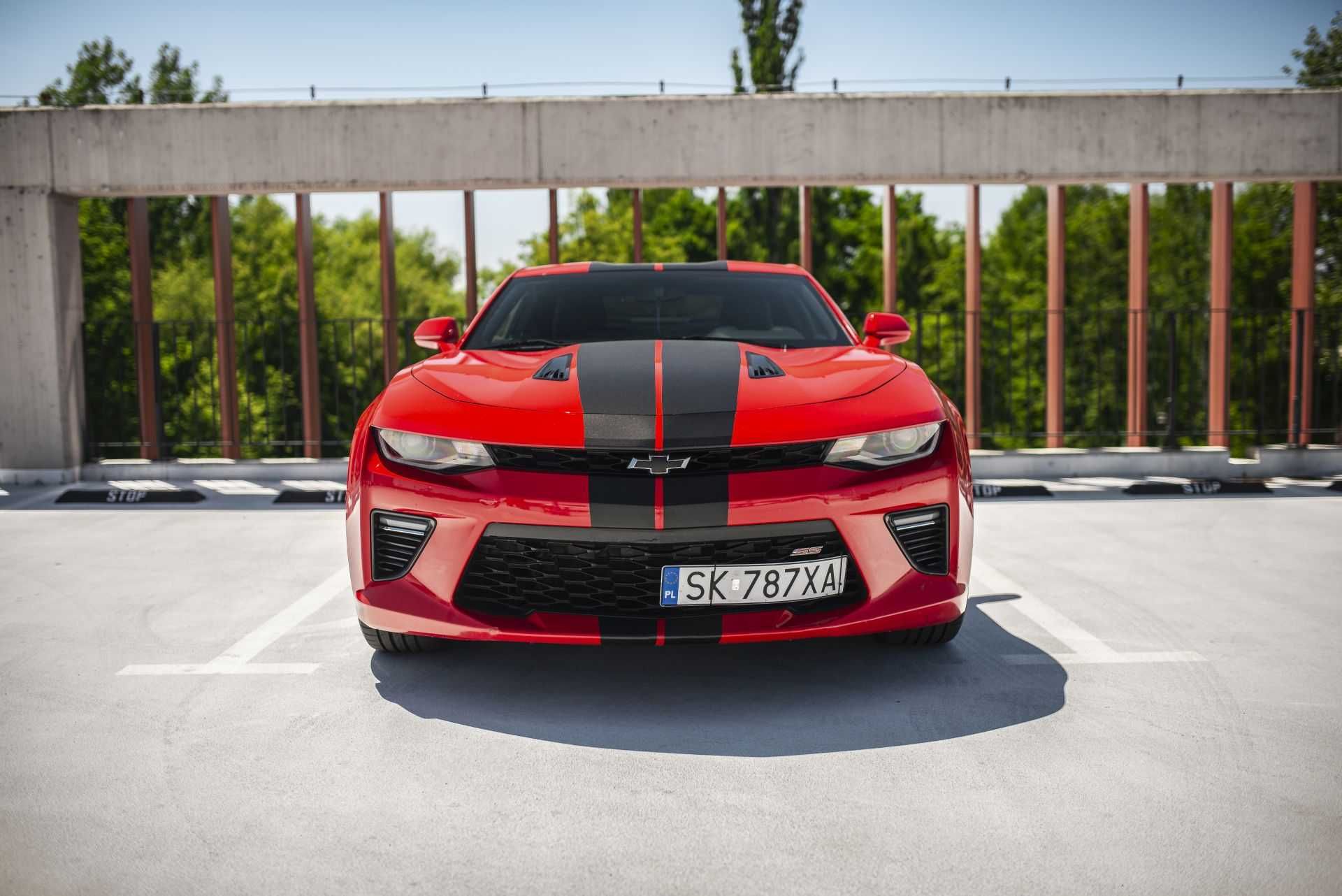 WYNAJEM CHEVROLET CAMARO SS V8 6.2L - już od 650zł/brutto! NA ŚLUB