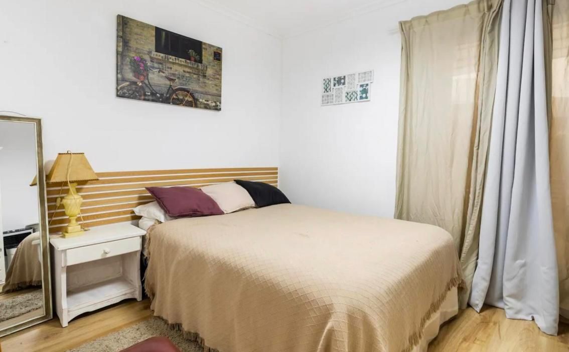 Quarto no centro do porto