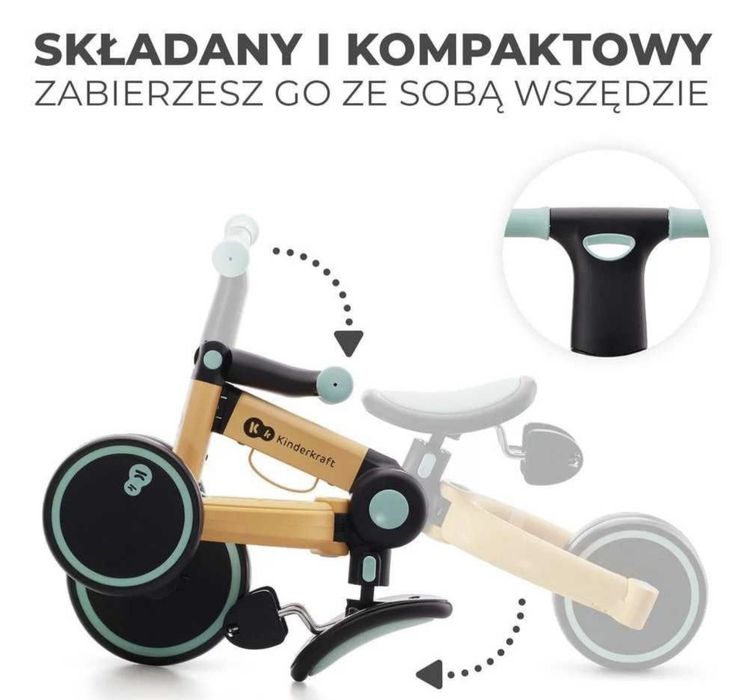 Rowerek 3 w 1 Kinderkraft